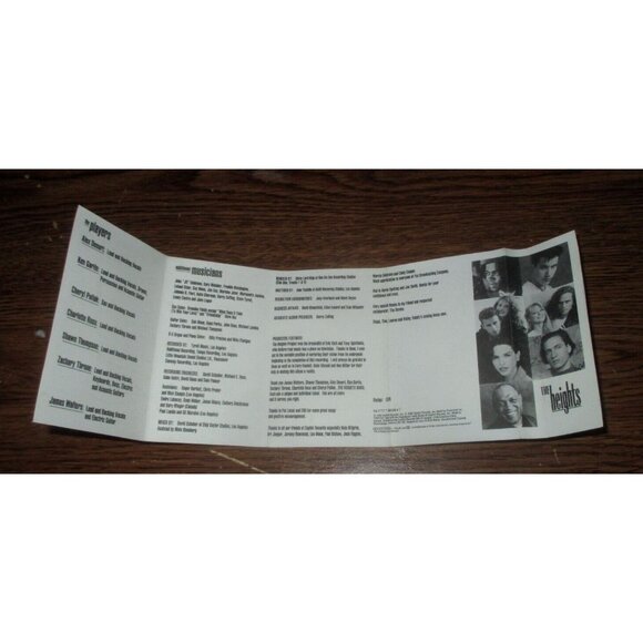 The Heights TV Soundtrack on cassette (Capitol Records Canada, 1992) - Picture 4 of 4